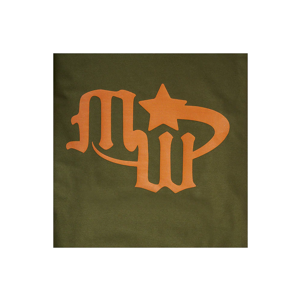 midwxst Forest Green Logo Hoodie - Image 3